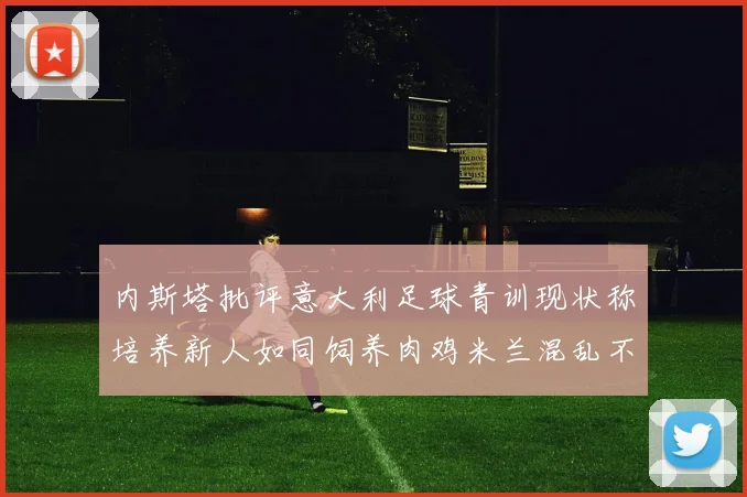 内斯塔批评意大利足球青训现状称培养新人如同饲养肉鸡米兰混乱不堪
